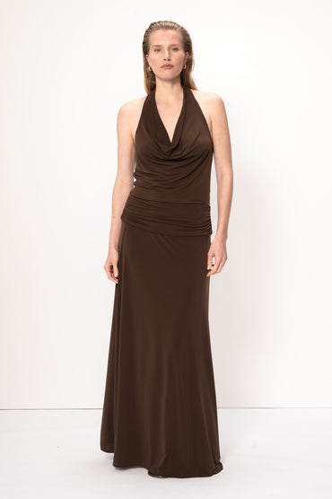 Elin Skirt Mocha Skjørt