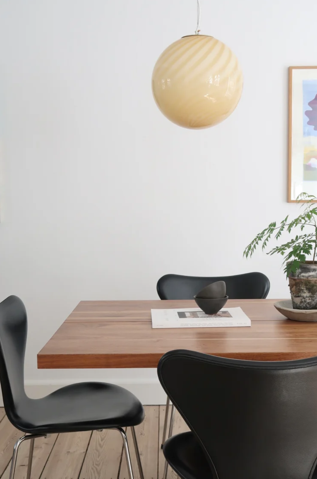 Ø30 Murano Pendel Gul Lamper