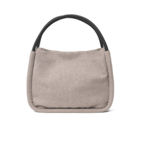 Day Woolen Small Shopper Taupe Melange Bags