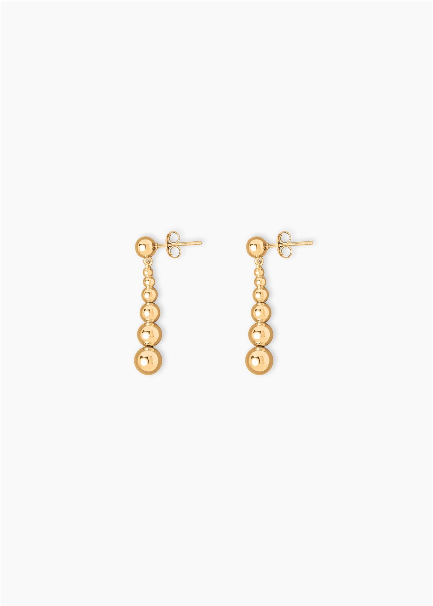 The Rebecca Earrings Gold Øredobber