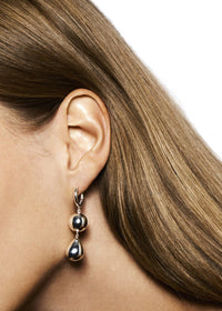 The Cathrine Earring Silver Øredobber