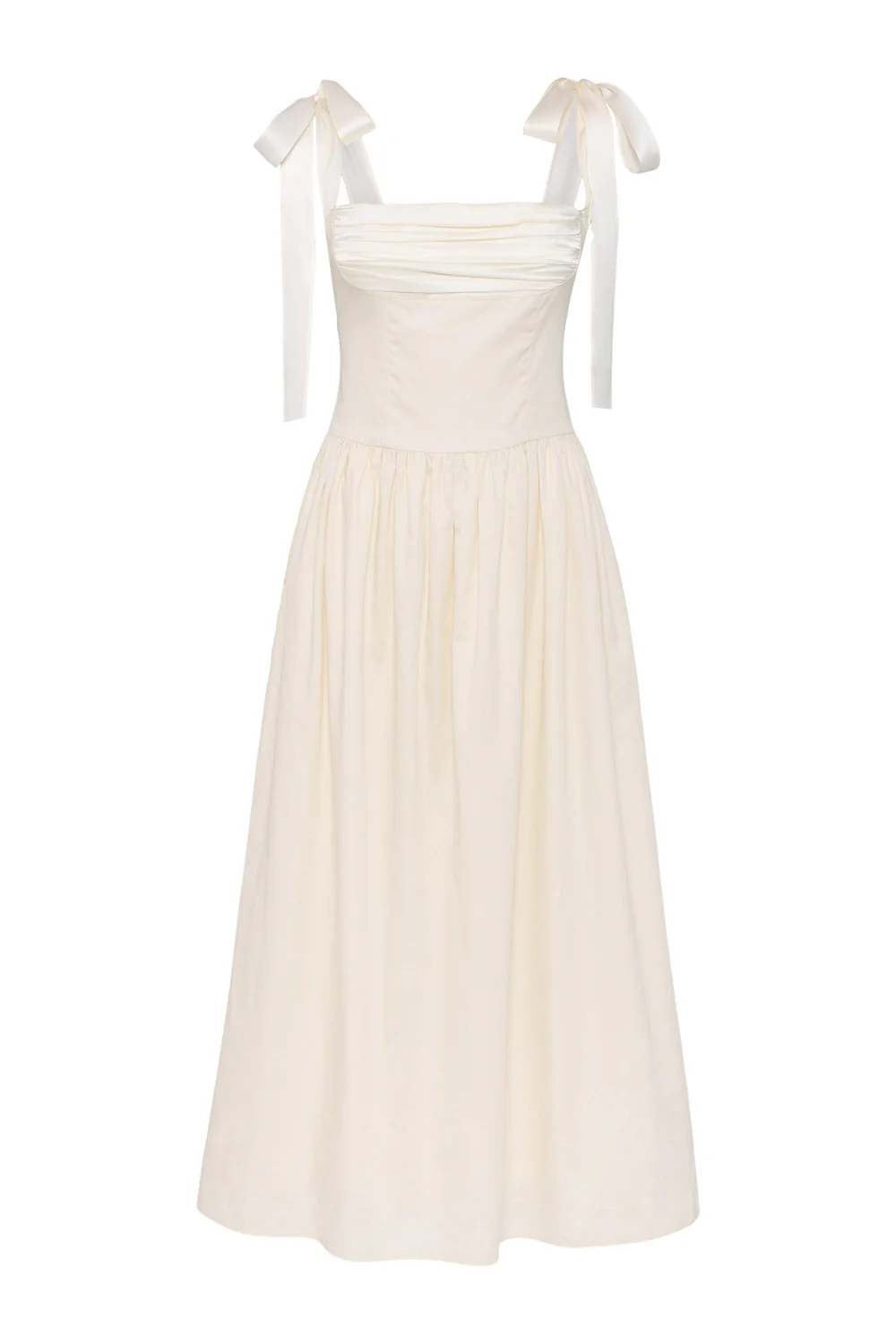 Kjoler | Elsa Maxi Dress Ivory