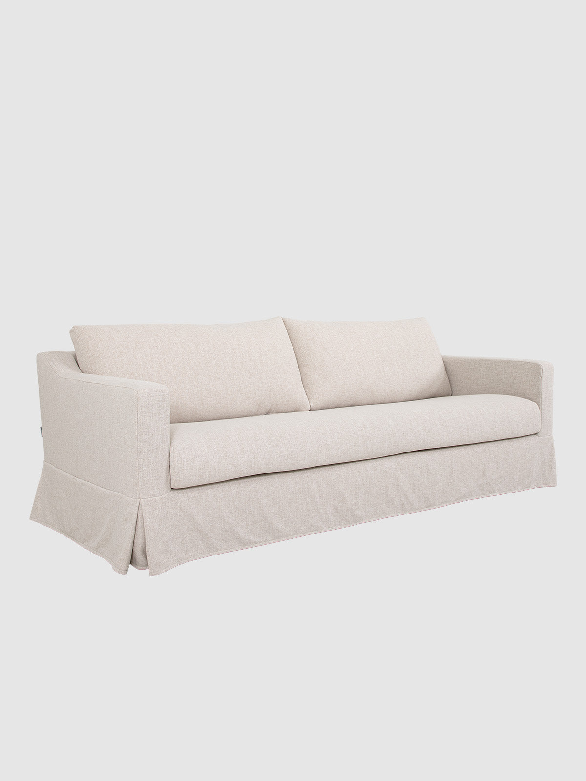Eden Sofa 3 sits Pale Sand Sofa