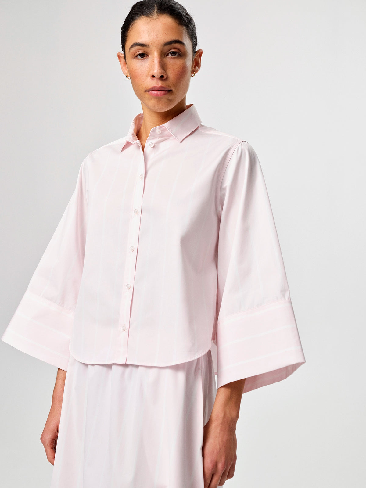 Anja Shirt Peony Stripe Bluser