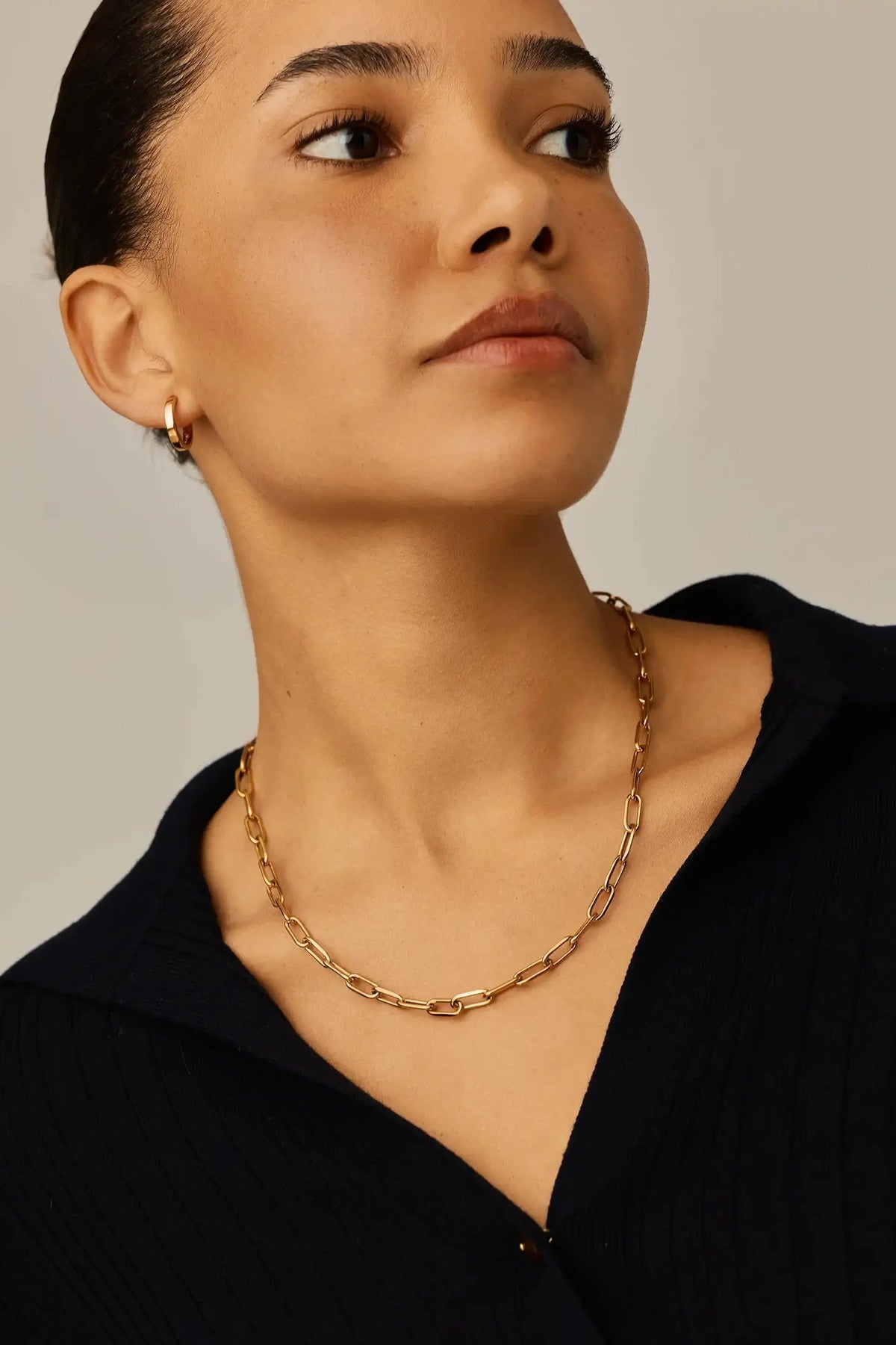 Classic Paperclip Chain Necklace