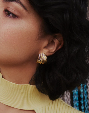 Øredobber | Ripple Oversized Stud Earrings