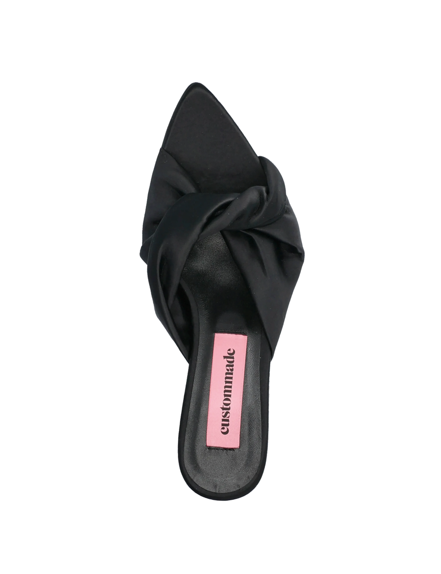 Alia Satin Black Sko