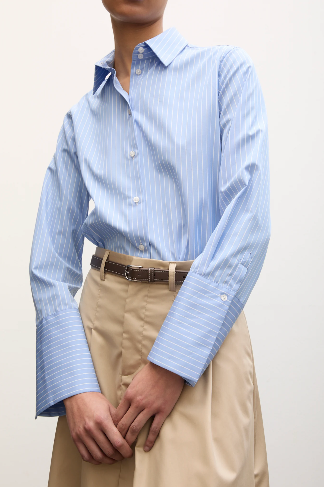 Julie Shirt Blue Stripe Bluser