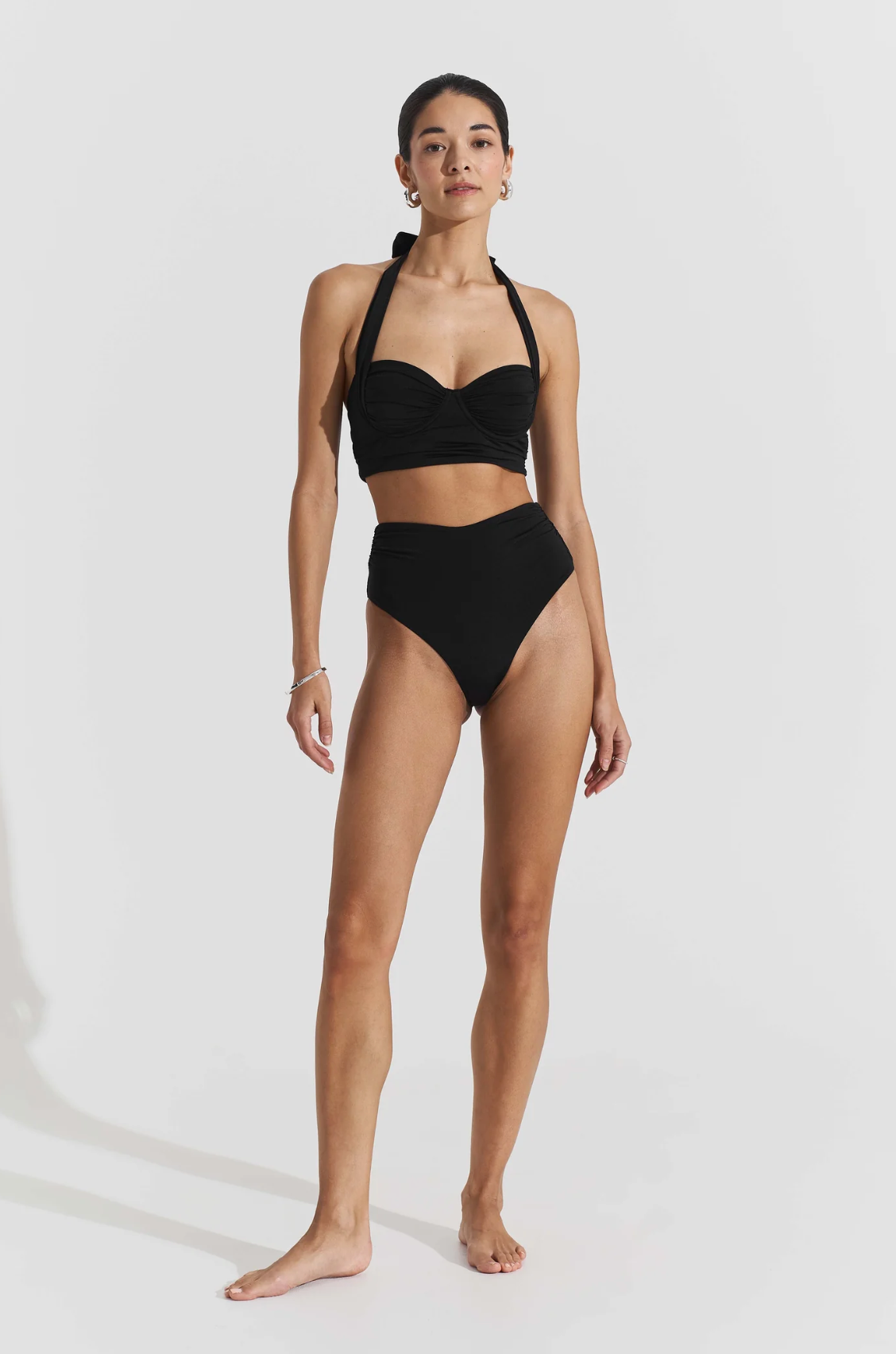 Haven Midi Top Pearl Black Badetøy