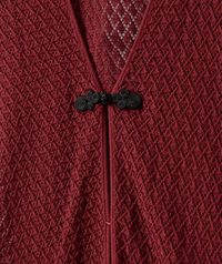 Tanzania Dress Burgundy Kjoler