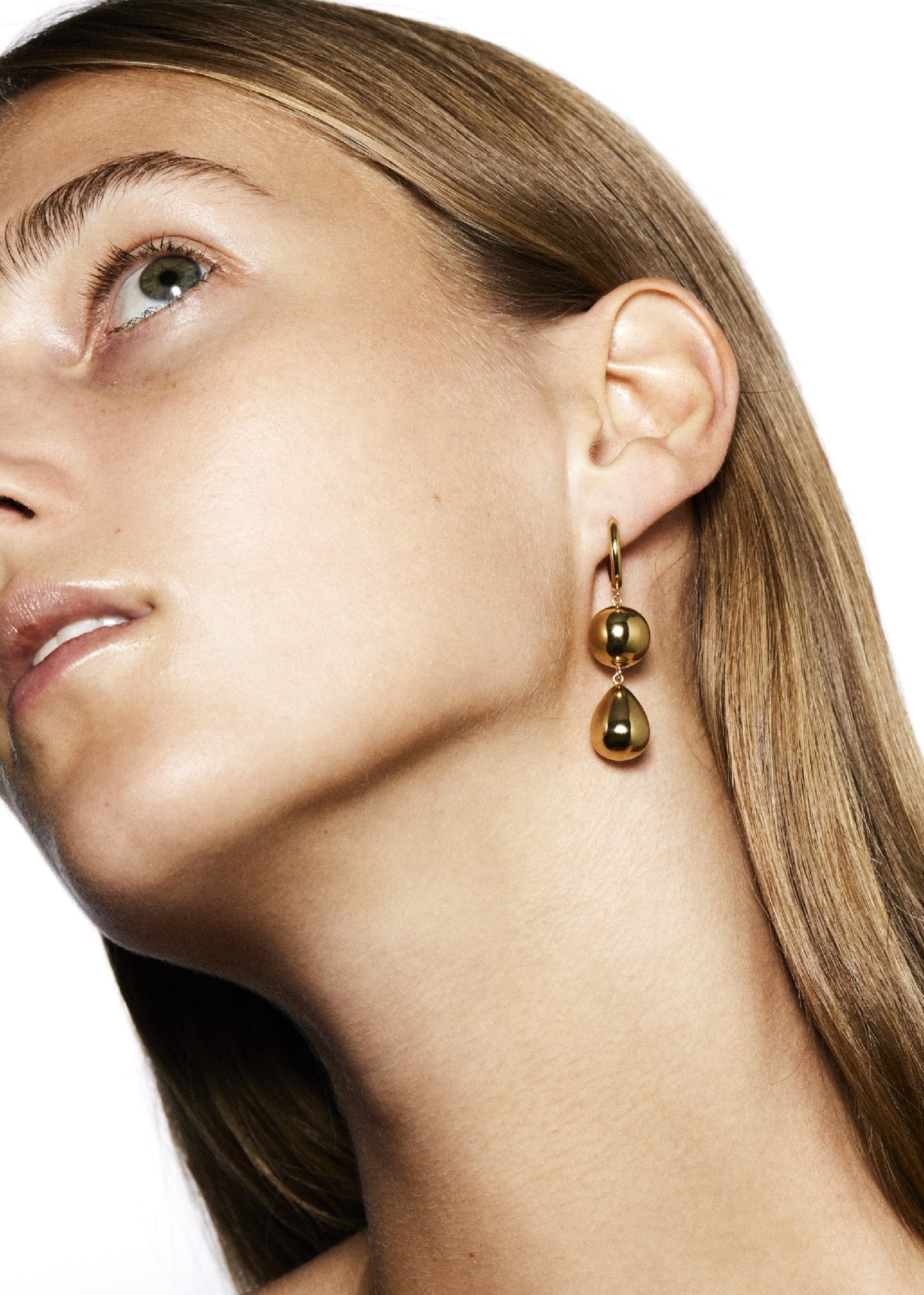 The Cathrine Earring Gold Øredobber