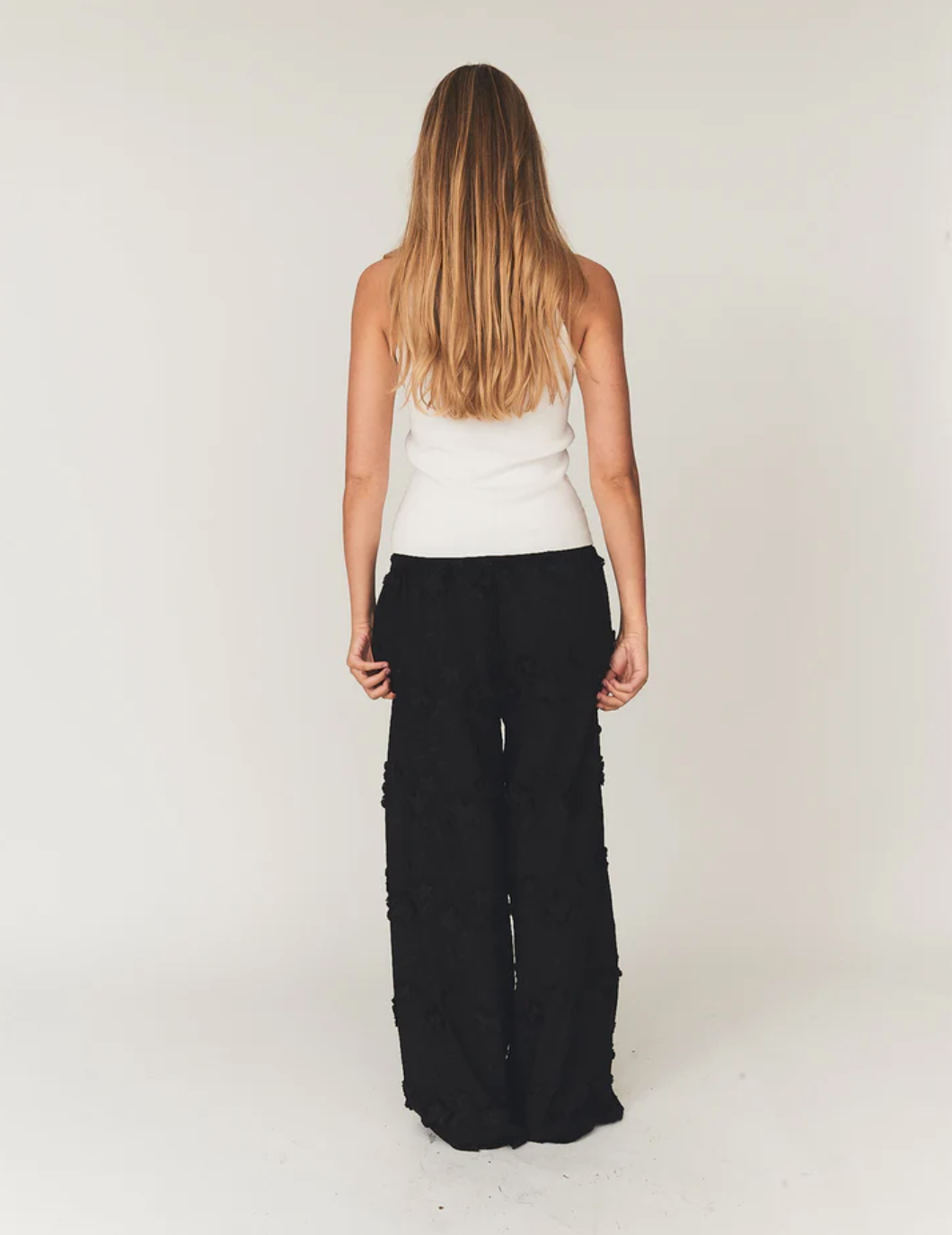 Fleur Pants Black Bukser