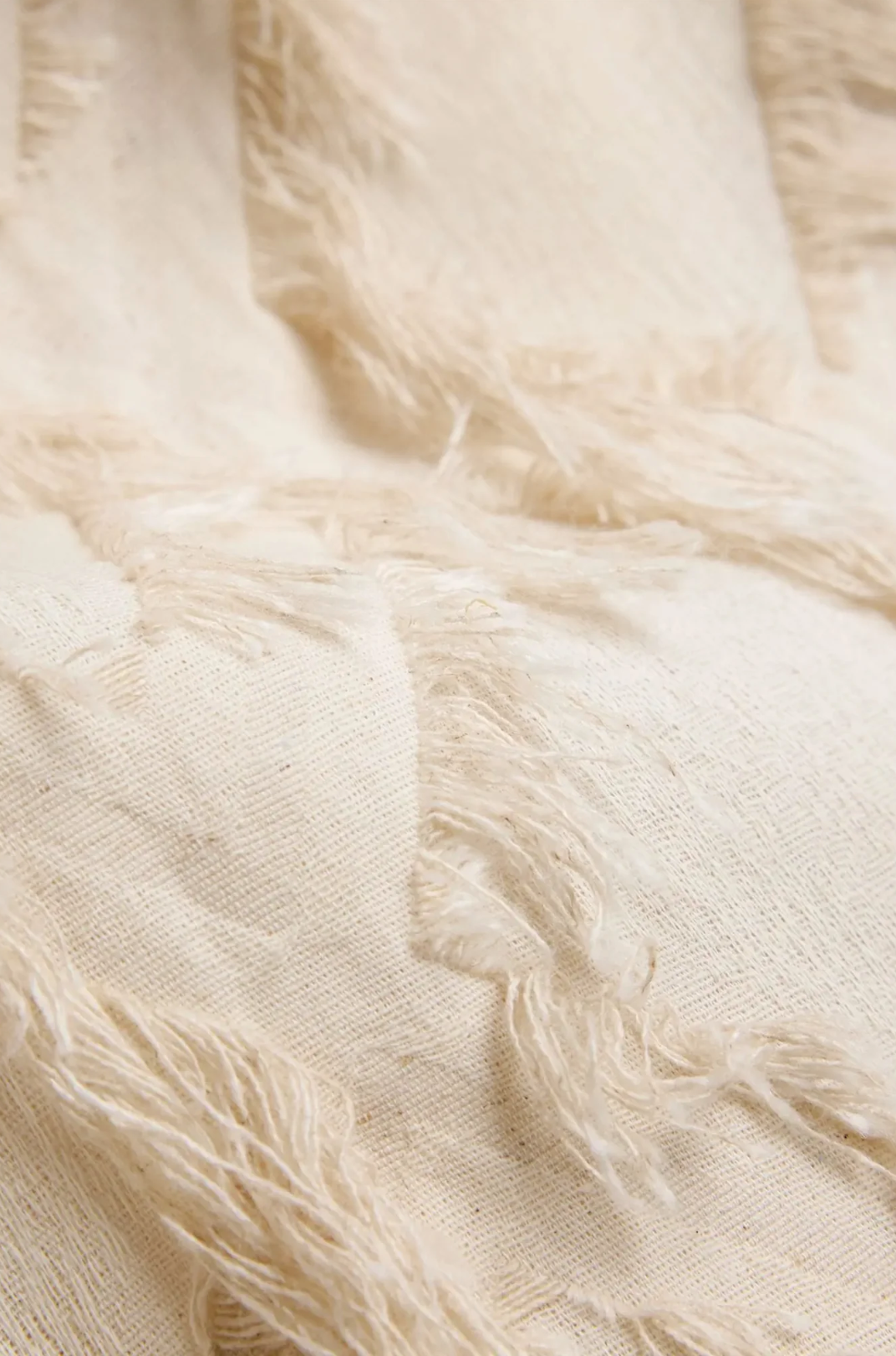 Posy Fray Skirt Raw Beige Skjørt