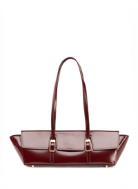 Le Bateau Patent Leather Wine Vesker