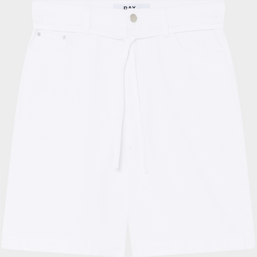 Elijah Shorts – Winter White Denim Shorts