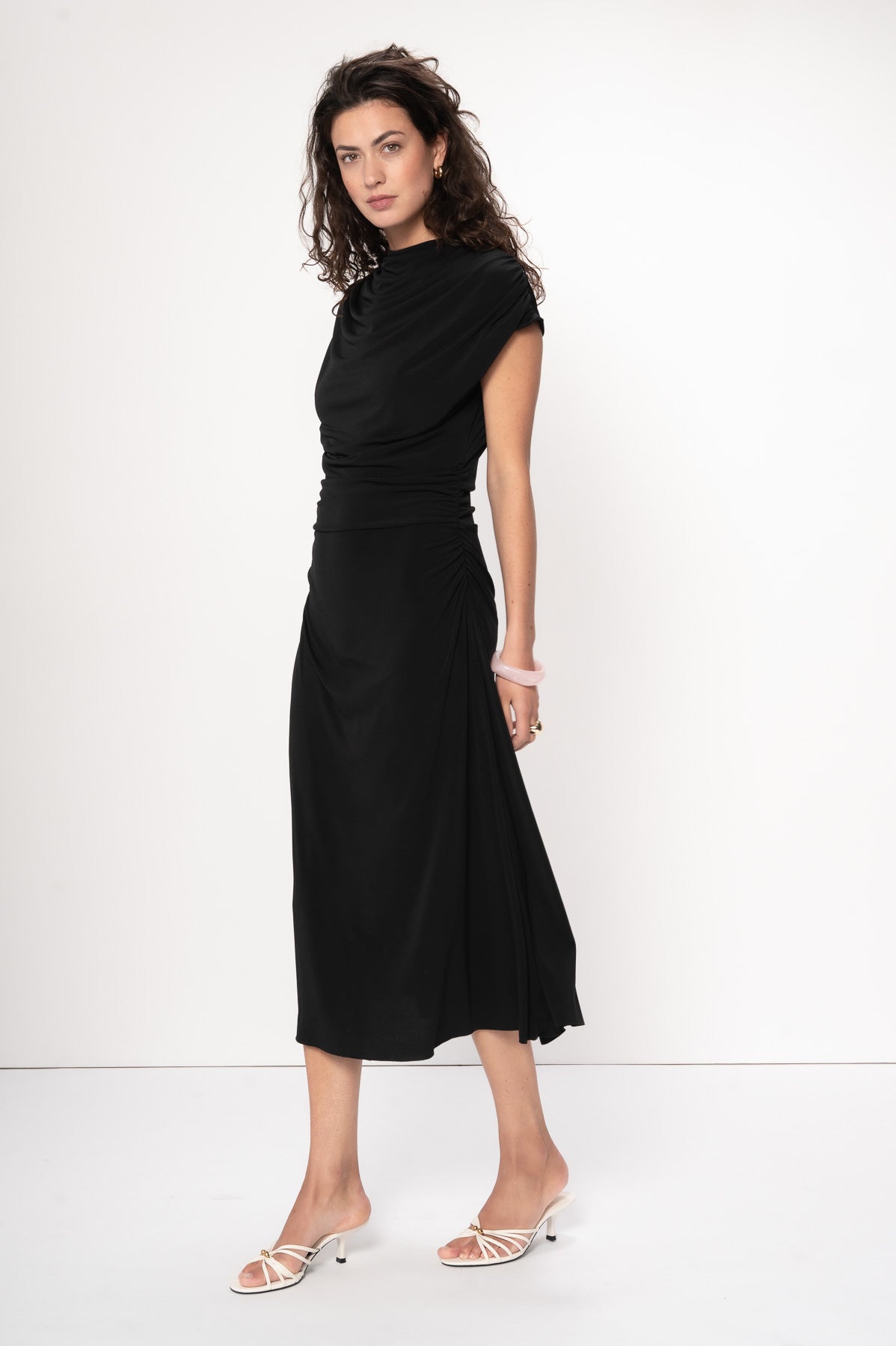 Talia Dress Black Kjoler