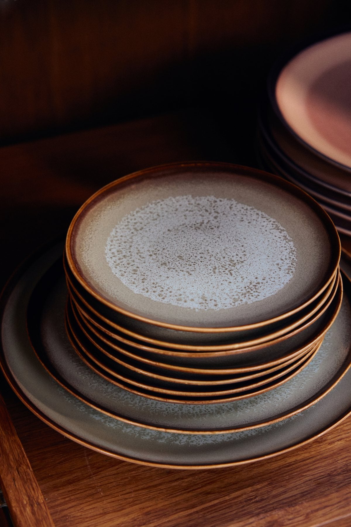 Side plates, Contrast - Set of 2
