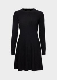 Rachel Merino Dress Black Kjoler