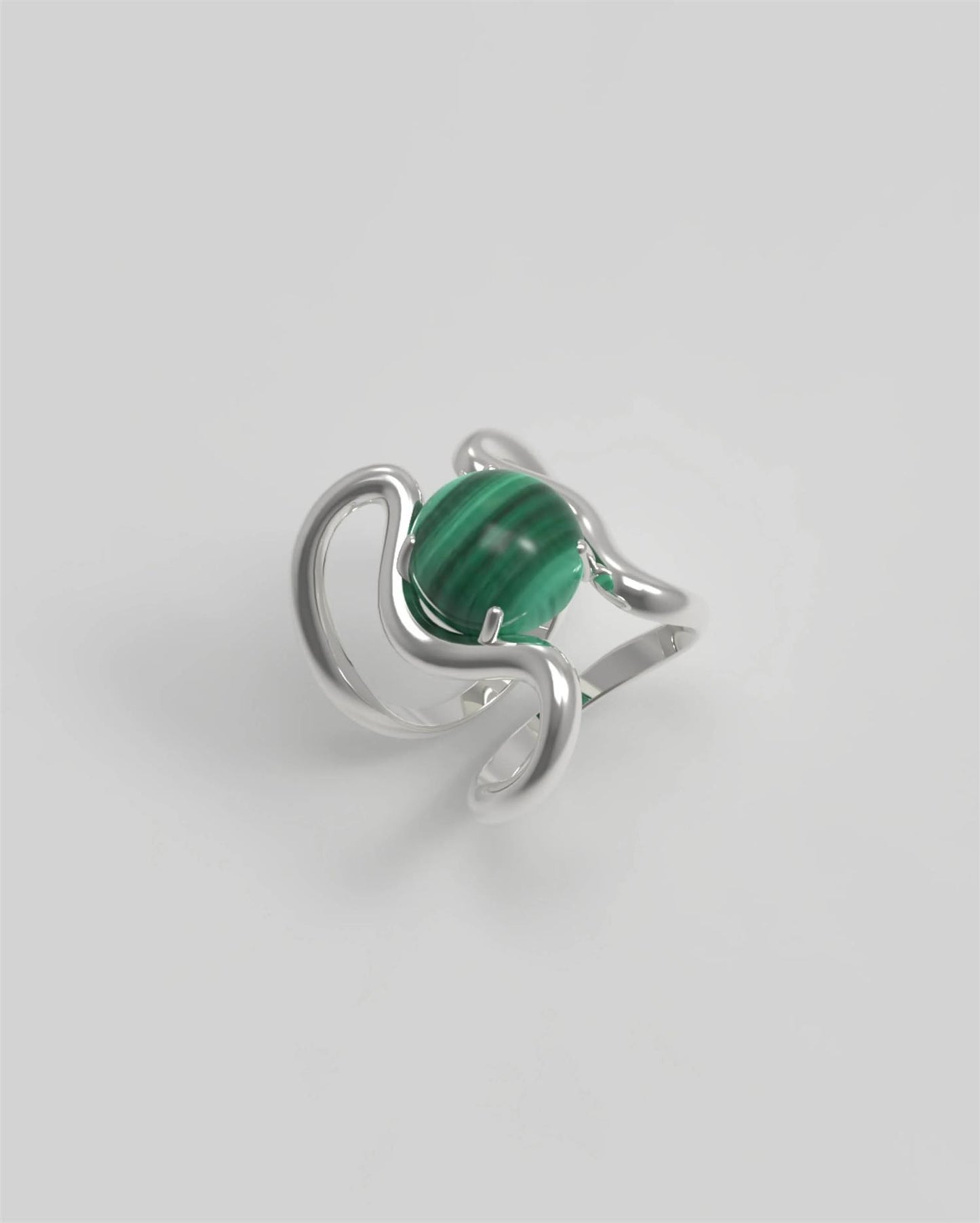 Reef Ring Malachite Ringer