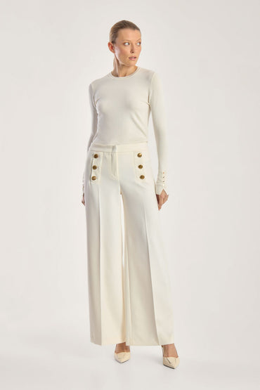 Bridget Pants Off White Bukser