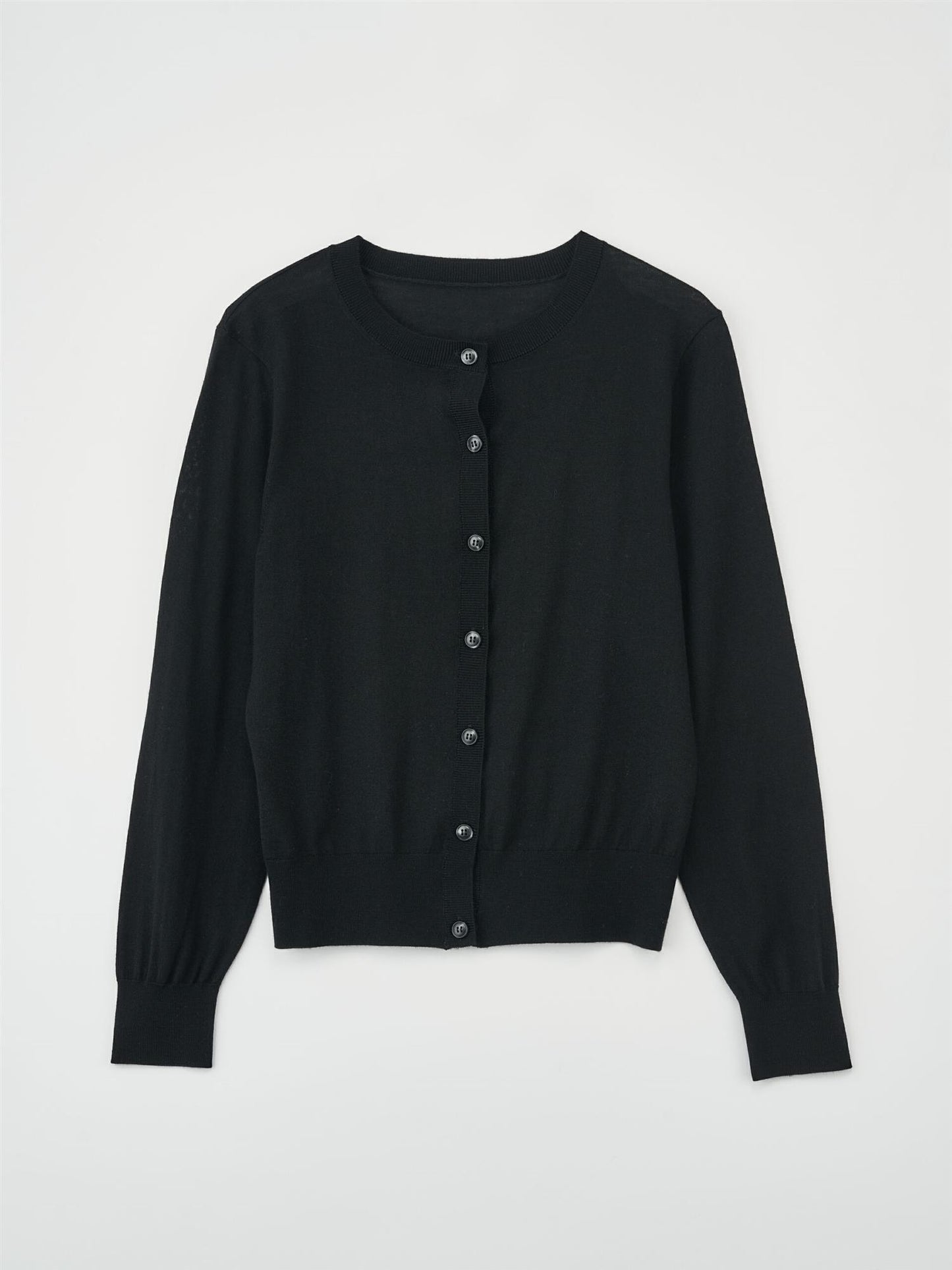 Lilja Merino Cardigan Black Cardigans