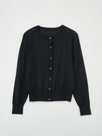 Lilja Merino Cardigan Black Cardigans