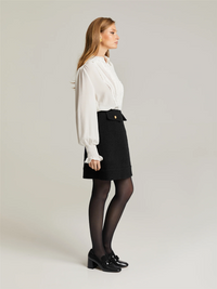 Liza Skirt Black Skjørt