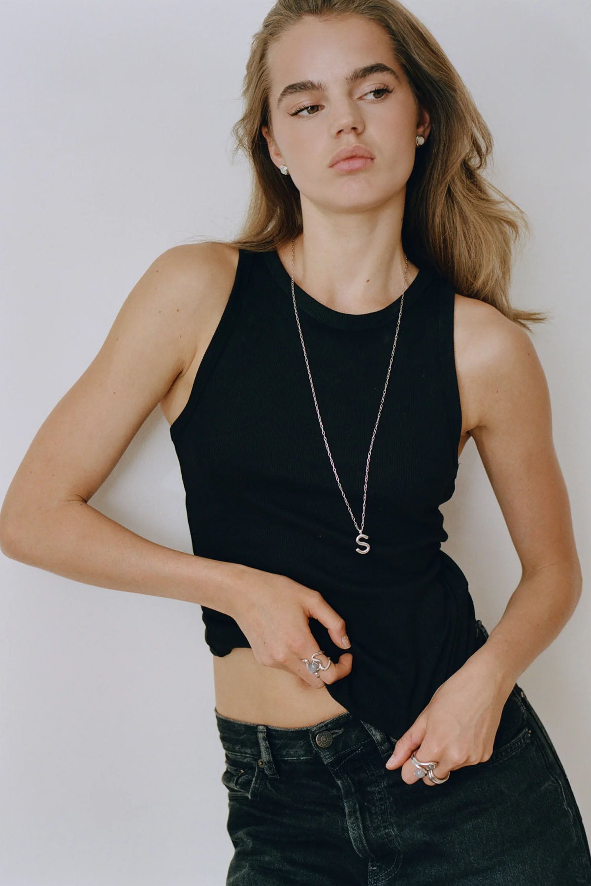 Øredobber | Lolly Stud Moonstone