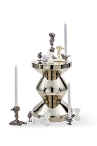 Zig Zag Metal Silver Stoler