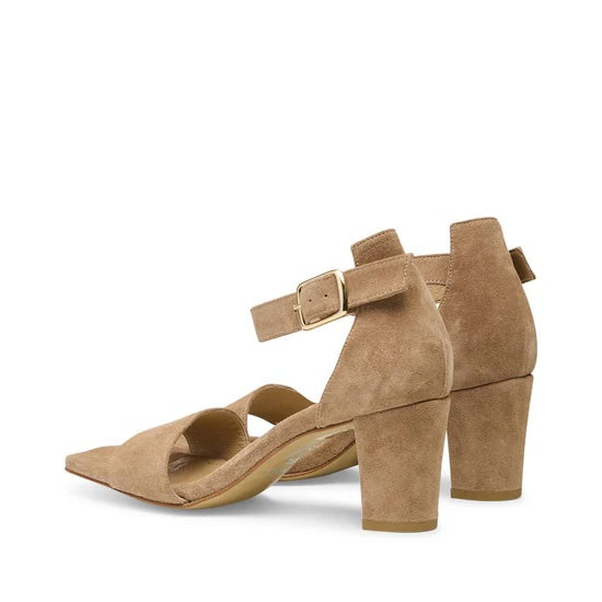 Sinna Suede Pumps Taupe Sko