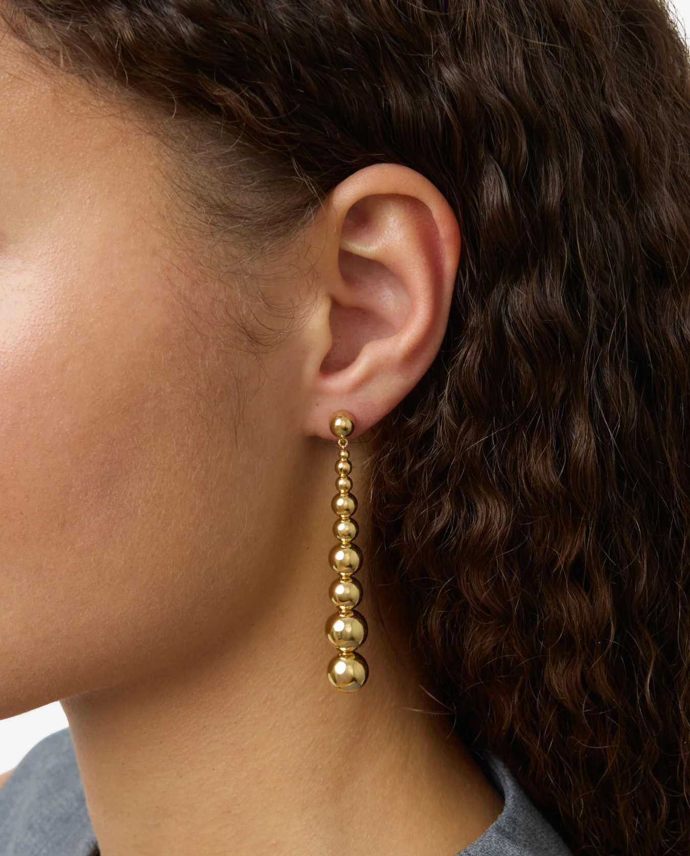 The Josephine Earrings Gold Øredobber