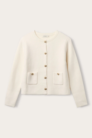 Lucca Cardigan Off White Cardigans