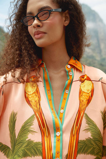 Bluser | Birds Shirt