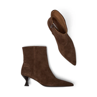 Wilma Boots Brown Suede