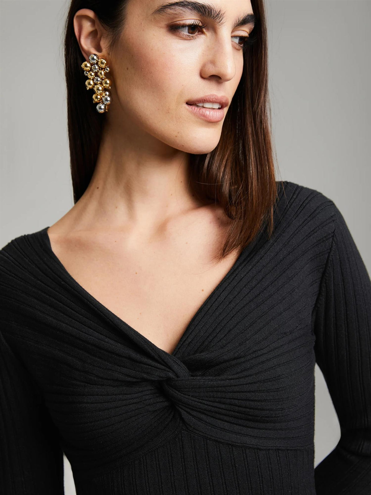 Polly Knit Black