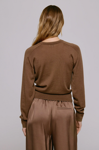 Hanne Sweater Brown Gensere