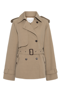 Majorstuen Trench Short Khaki Yttertøy