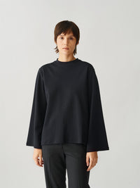 Wide Sleeve Longsleeve Black Gensere