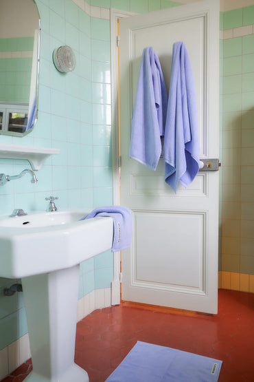 Naram Hand Towels - Lavender Blue Håndklær