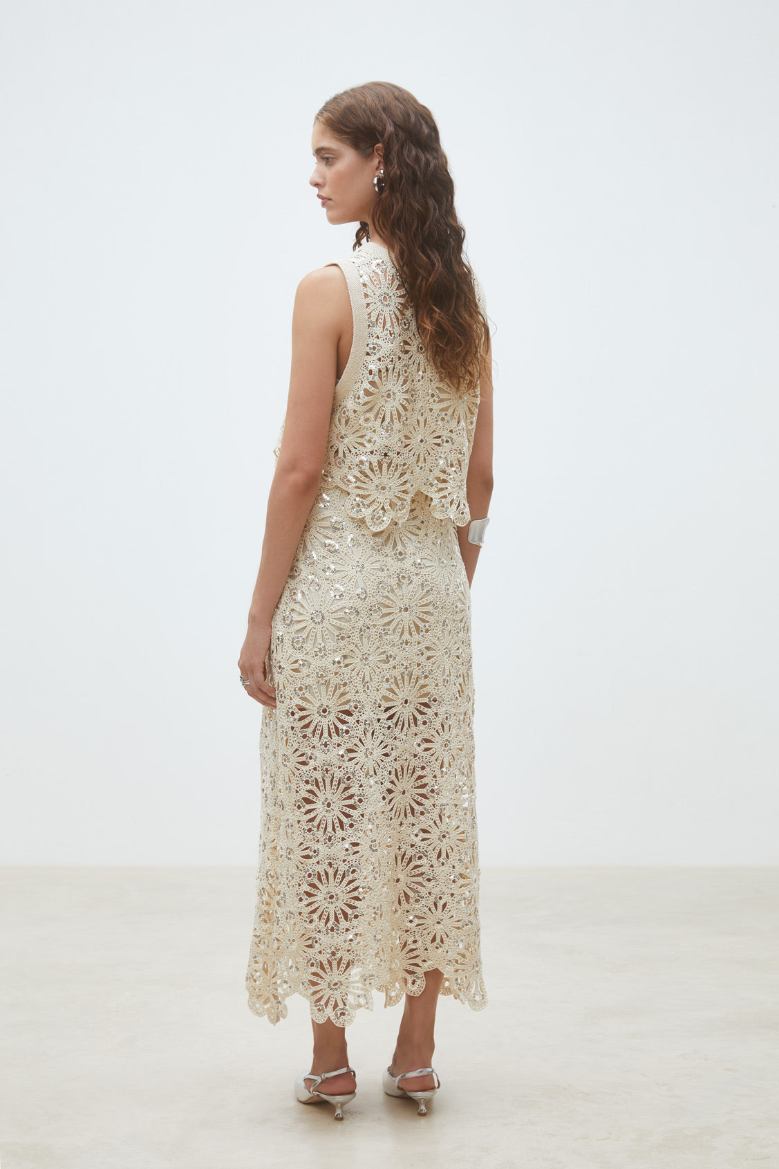 Fanny Skirt Beige Skjørt