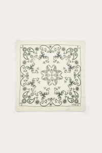 Audrey Scarf Off White Skjef