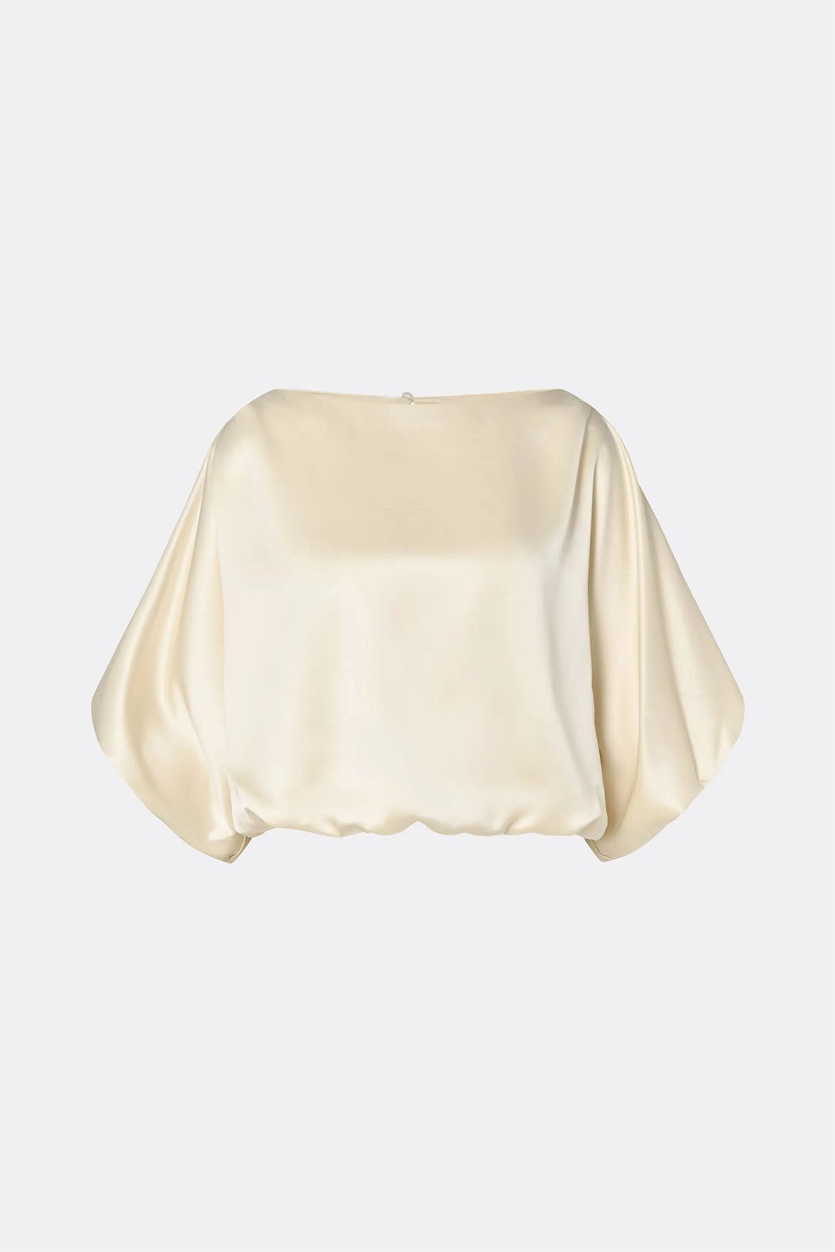 Bluser | Havanna Boat-Neck Puff-Sleeve Blouse