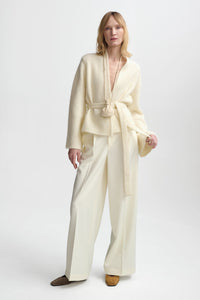 Lila Mohair Cardigan Eggshell Cardigans