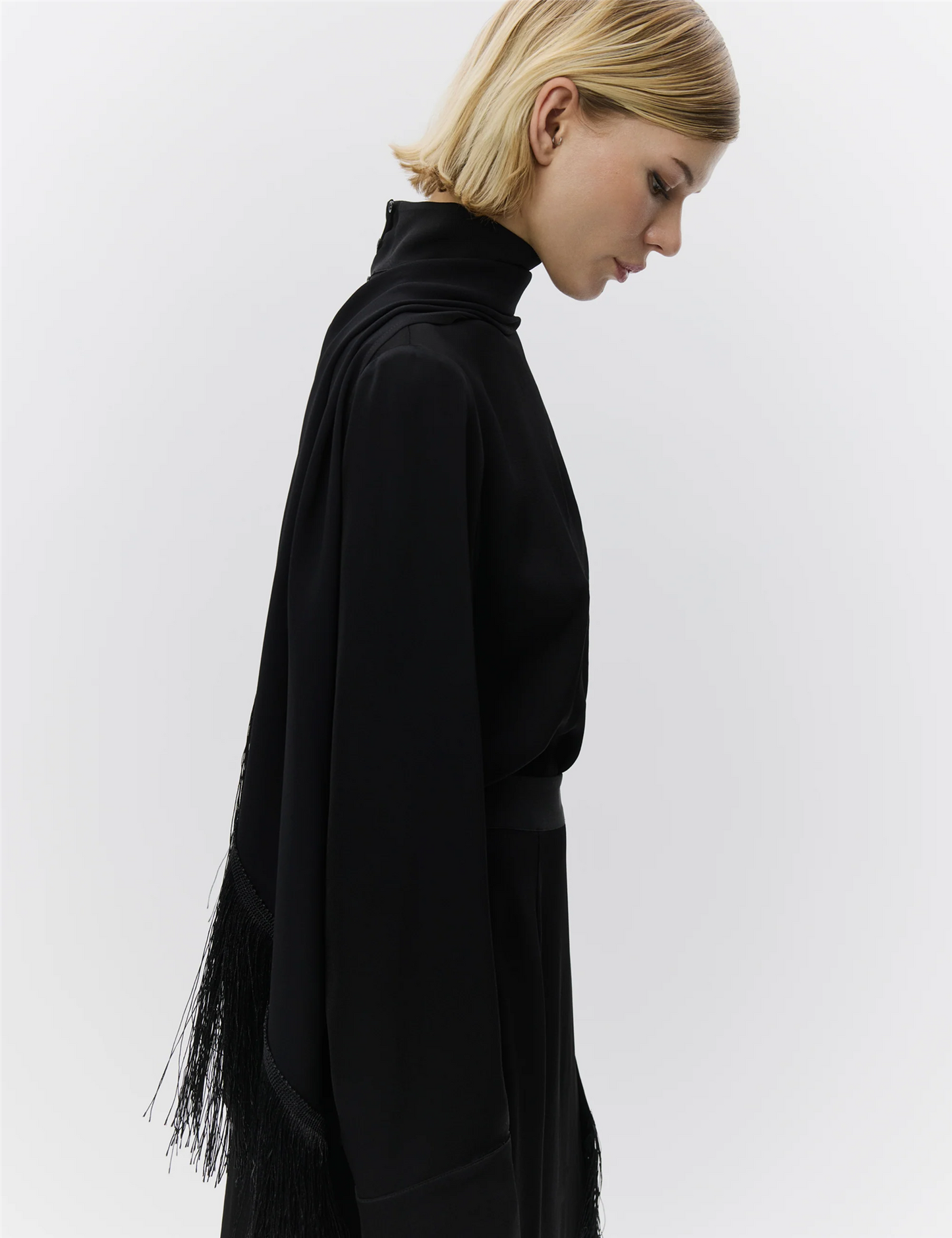 Rios - Matte Crepe Bluser