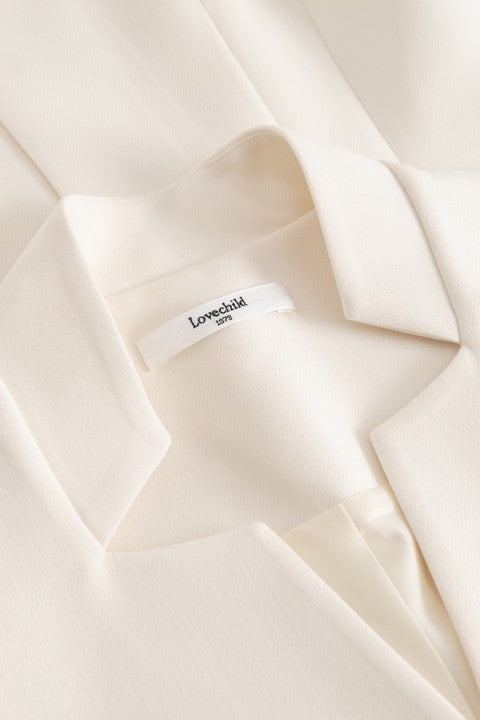 Minju Blouse Egret Bluser