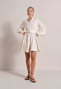 Berite Short Dress Antique White Kjoler