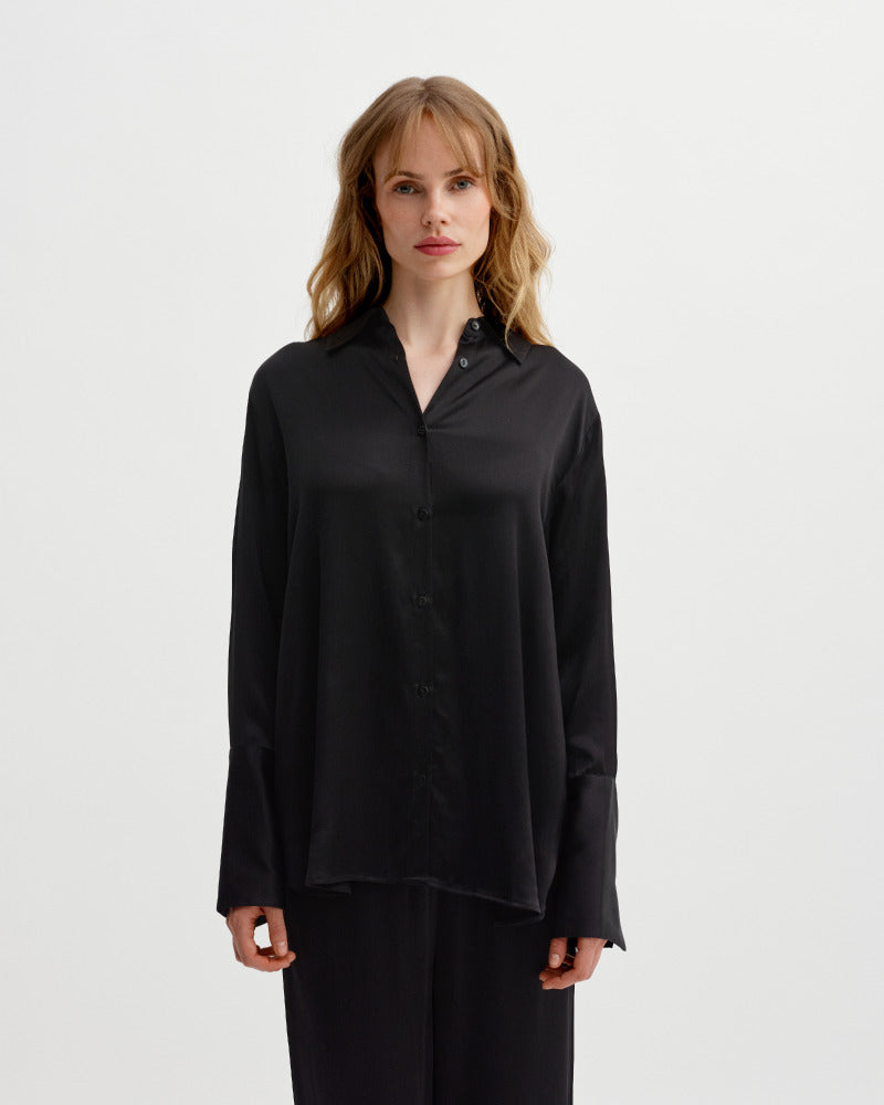Milan Shirt Black Bluser