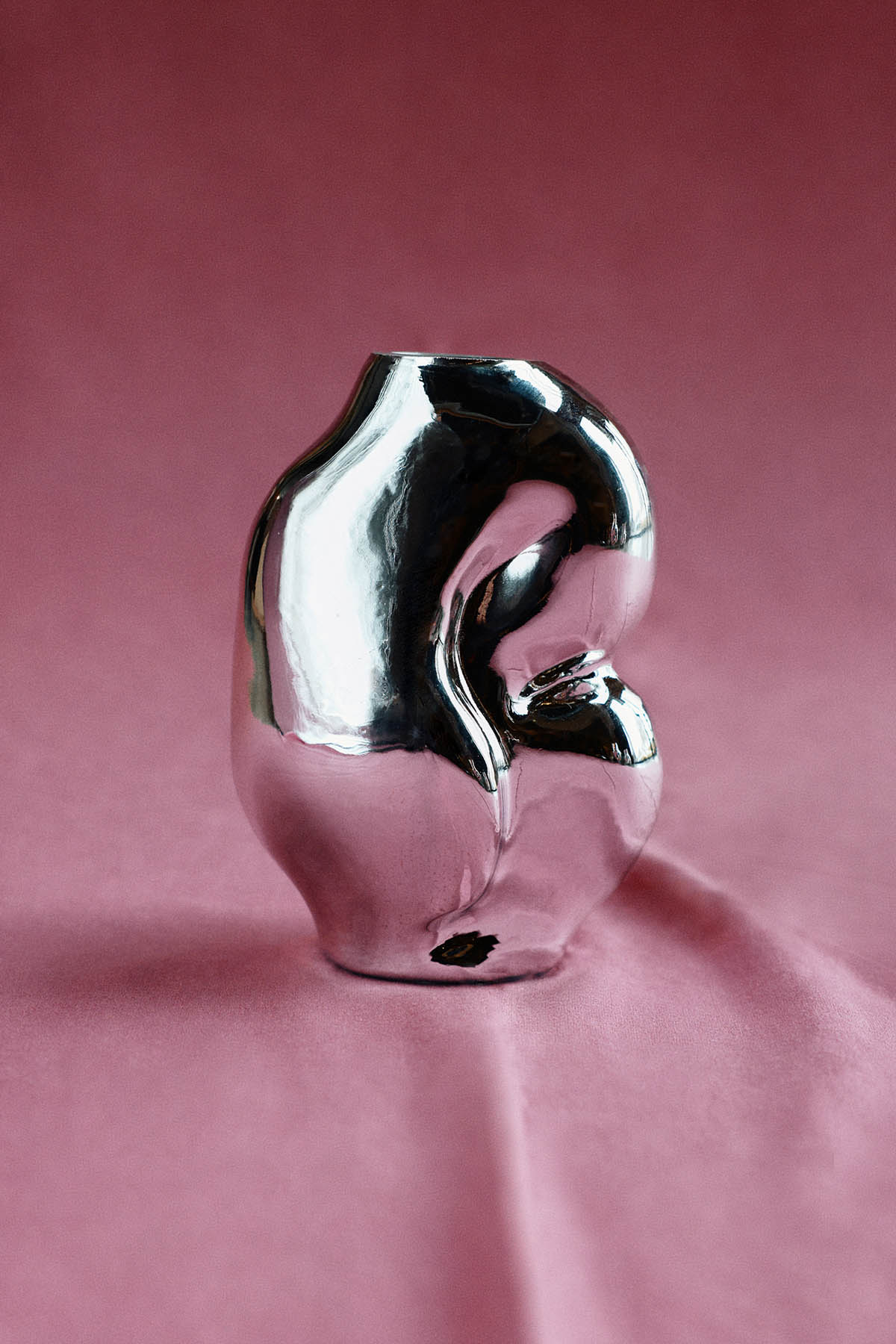 Vase liten - Chrome Vaser