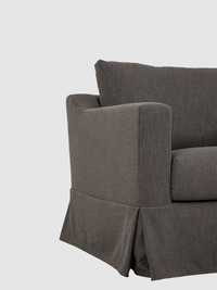 Eden Lounge Chair Steel Grey Stoler