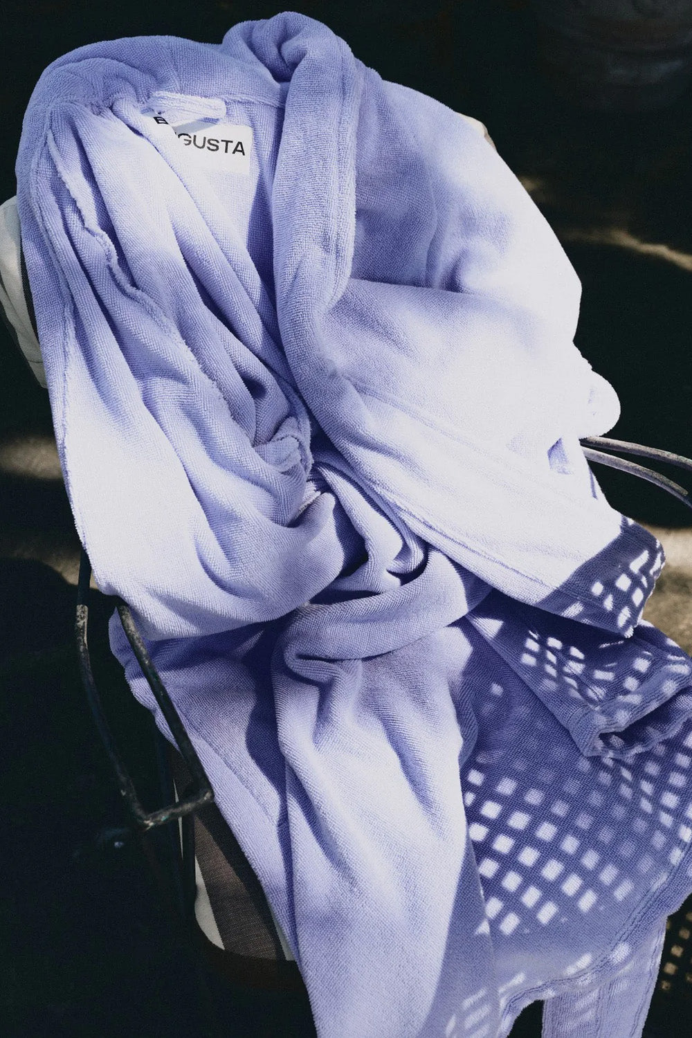 Naram Bathrobe - Lavender Blue S/M Badekåper